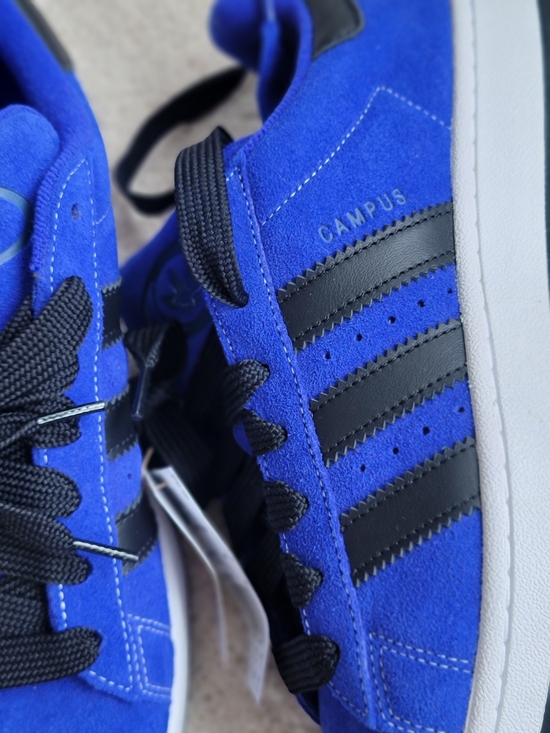 NEW Adidas Campus 00s Originals Sneakers - Semi Lucid Blue/Black Size 10.5
